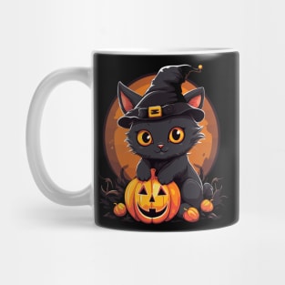 Halloween Magic - The Black Cat's Spell! Mug